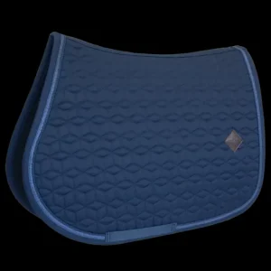 Jump Saddle Pad Glitter Rope - Navy