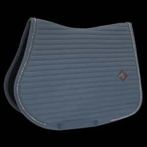 Jumping Saddle Pad Pearls - Grey