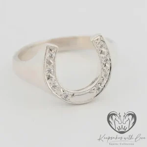 KWL Cubic Zirconia Horseshoe Ring