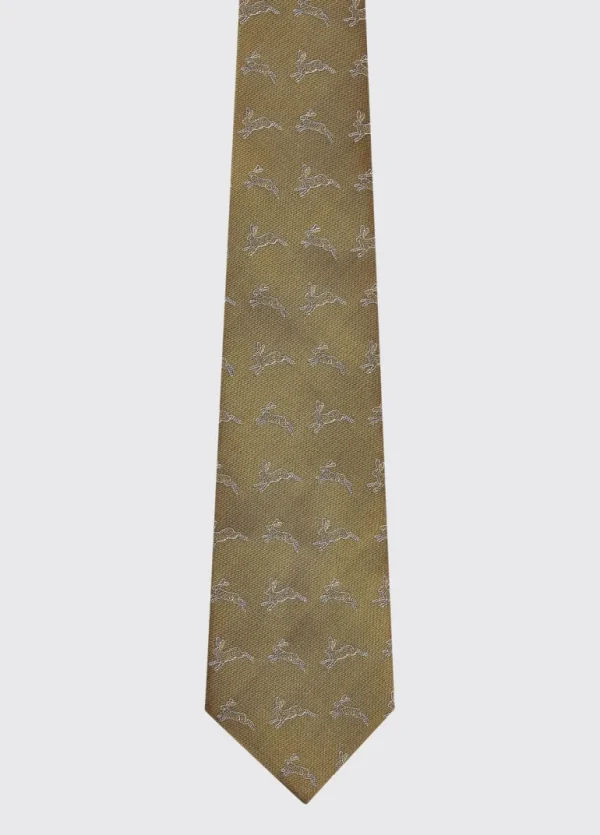 Lacken Silk Tie - Gold