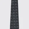 Lacken Silk Tie - Navy