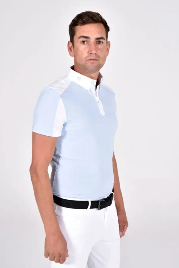 Men's Comfort Jersey Short Sleeve Comp Polo - Q730