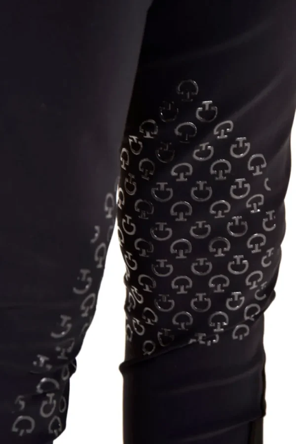 Men's CT Logo Print Breeches - Black