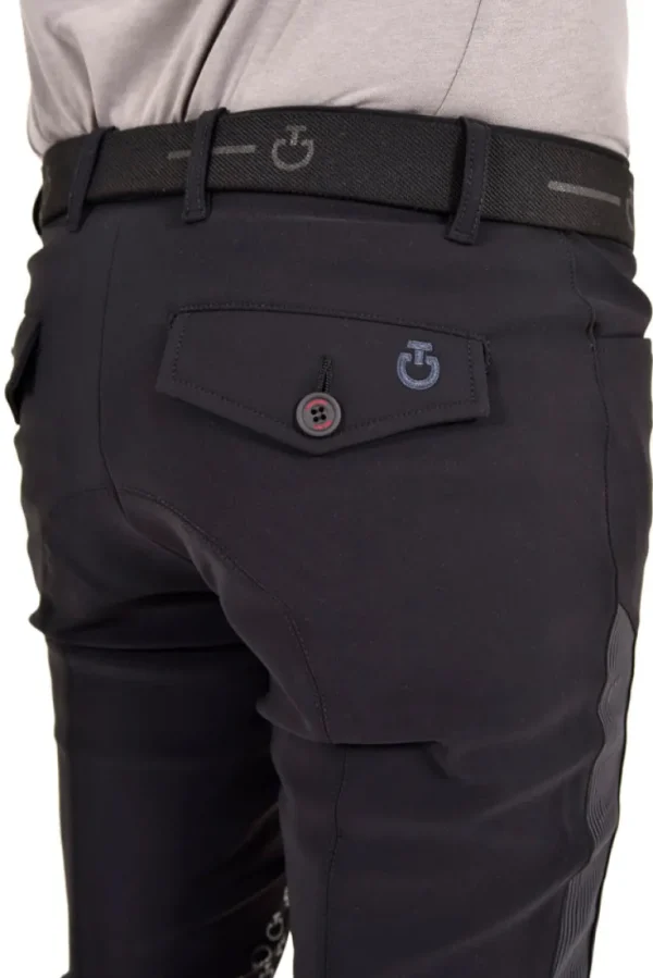 Men's CT Logo Print Breeches - Black