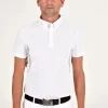 Men's Short Sleeve Tech Polo - White