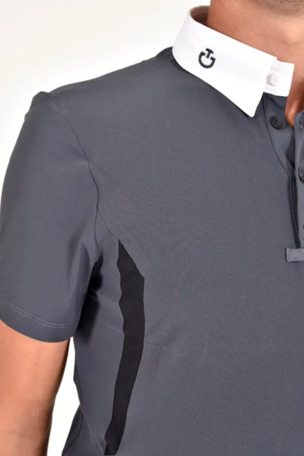 Men's Short Sleeve Tech Polo - Grey