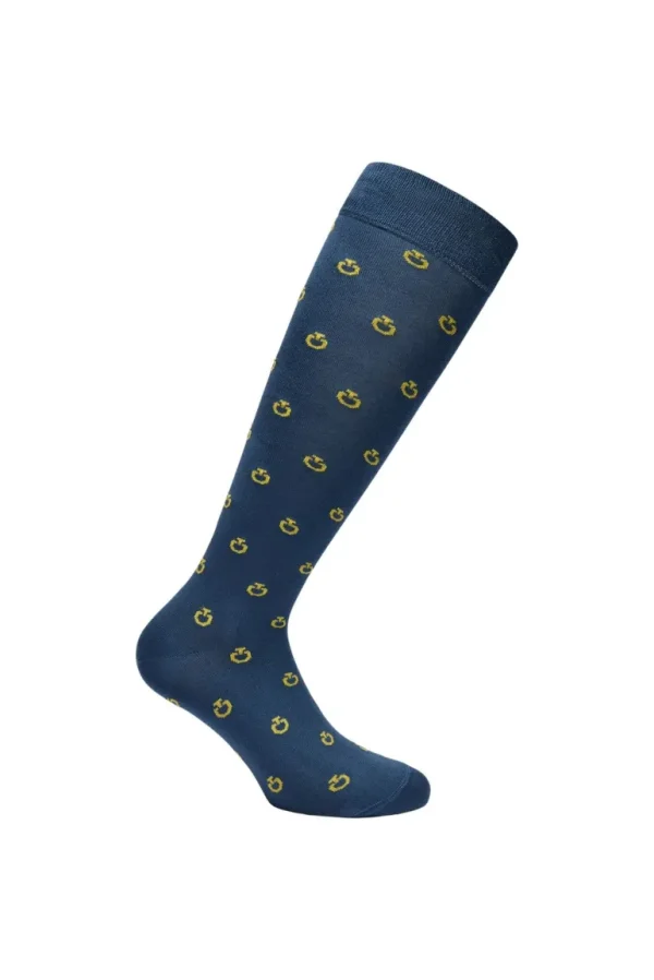 Mini CT Logo Socks - Blue/Yellow