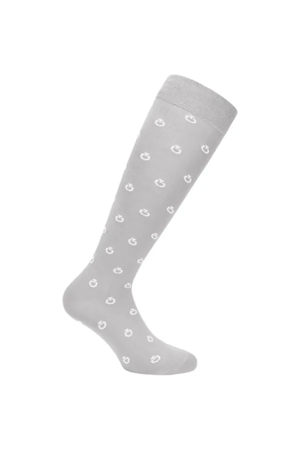 Mini CT Logo Socks - Light Grey