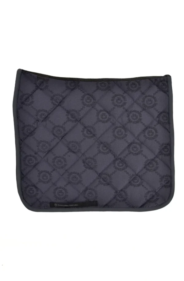 Mini CT Orbit Jacquard Dressage Pad - Dark Grey