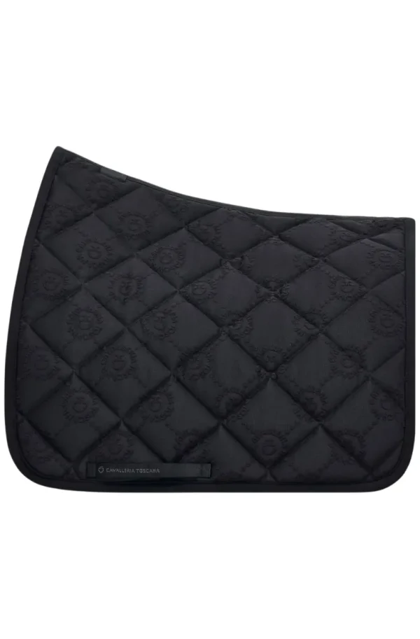 Mini CT Orbit Jacquard Dressage Pad - Black