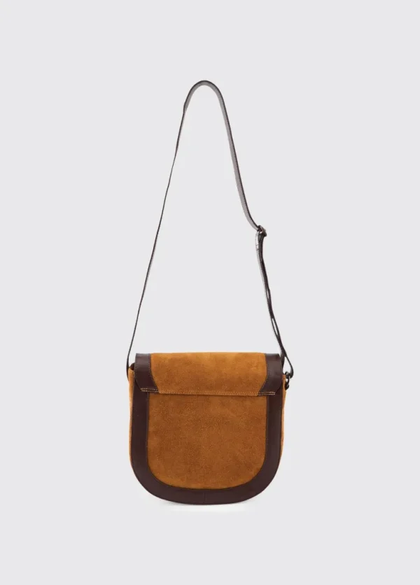 Monart Suede Saddle Bag - Camel