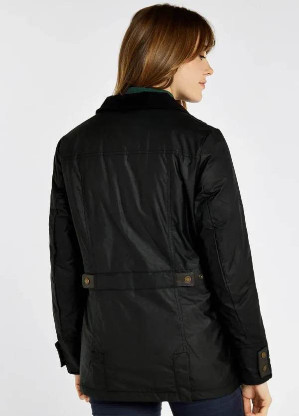 Munsbro Waxed Cotton Jacket - Black