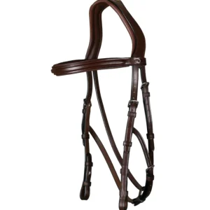 New English Hackamore Bridle - Brown