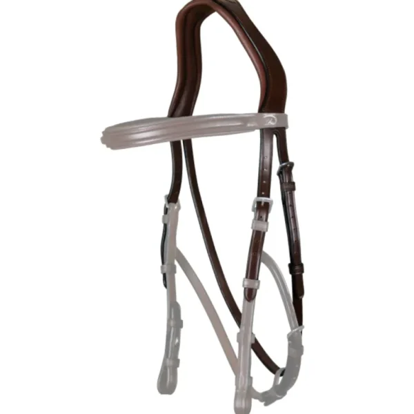 New English Hackamore Headpiece - Brown