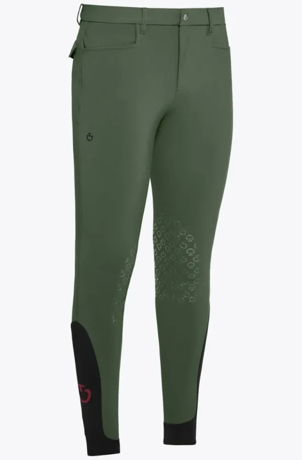 New Grip System Men's Breeches - Forest Green