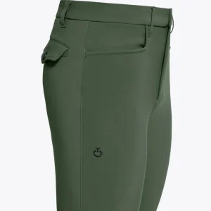 New Grip System Men's Breeches - Forest Green