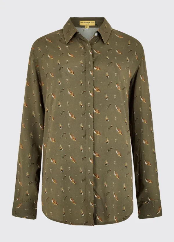 Orchard Shirt - Dusky Green