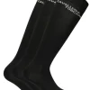 3 Pack Logo Socks - Black