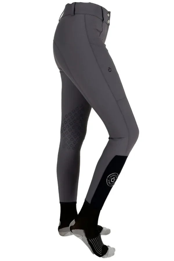 Perf Insert Breeches - Anthracite Grey