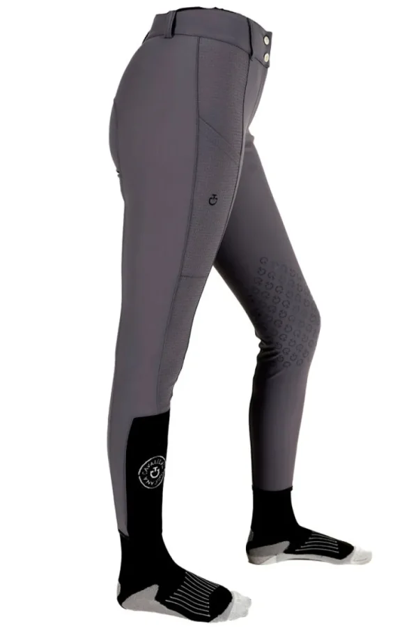 Perf Insert Breeches - Anthracite Grey