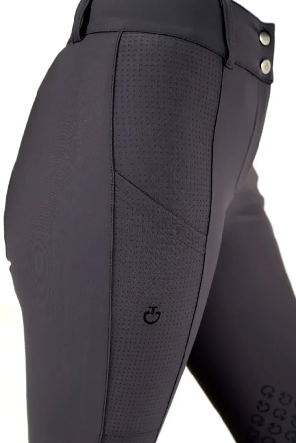 Perf Insert Breeches - Anthracite Grey