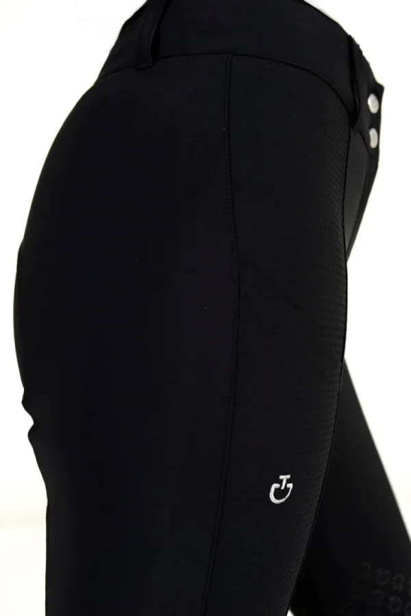 Perf Insert Breeches - Black