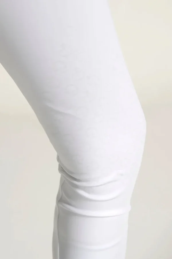 Perf Insert Breeches - White