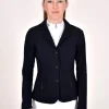 R-Evo Light Tech Knit Girl's Zip Riding Jacket - Navy