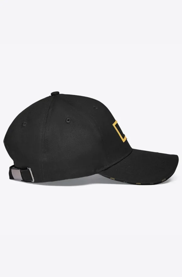 RG Print Baseball Cap - Black