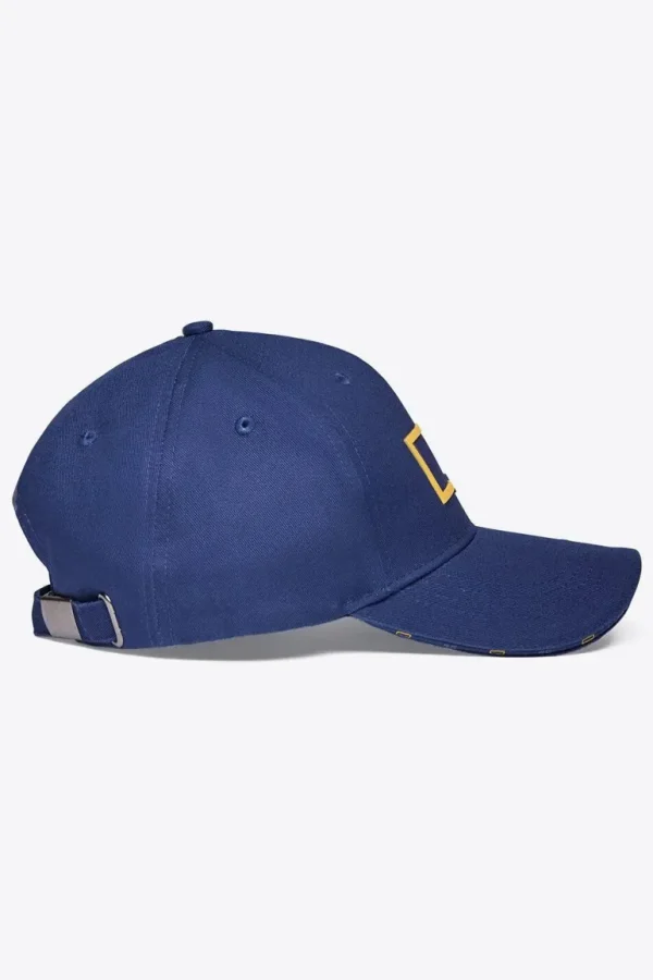 RG Print Baseball Cap - Royal Blue