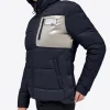 RG Quilted Puffer Jacket - Navy