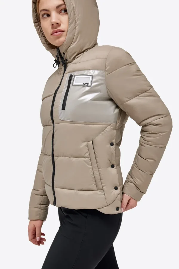 RG Quilted Puffer Jacket - Sand