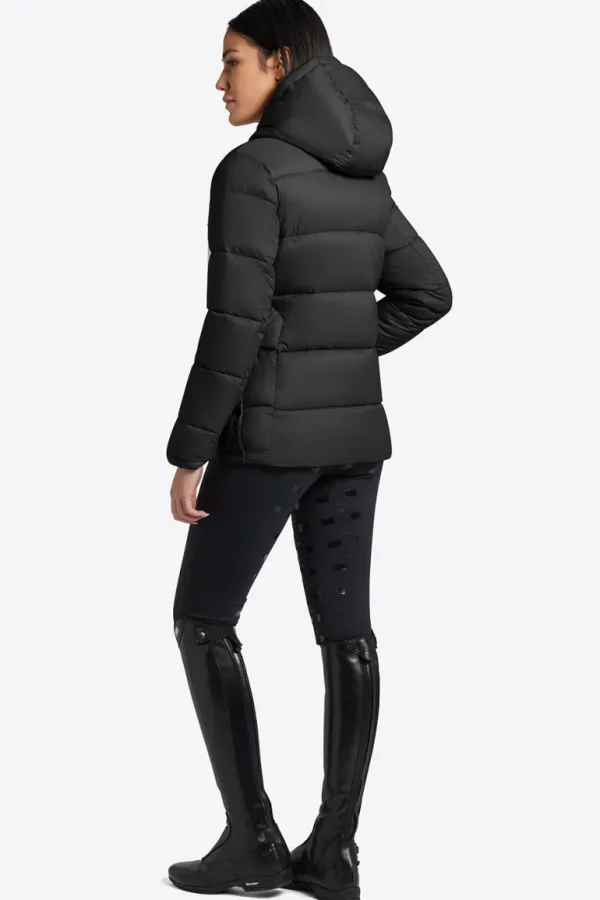 RG Quilted Puffer Jacket - Black