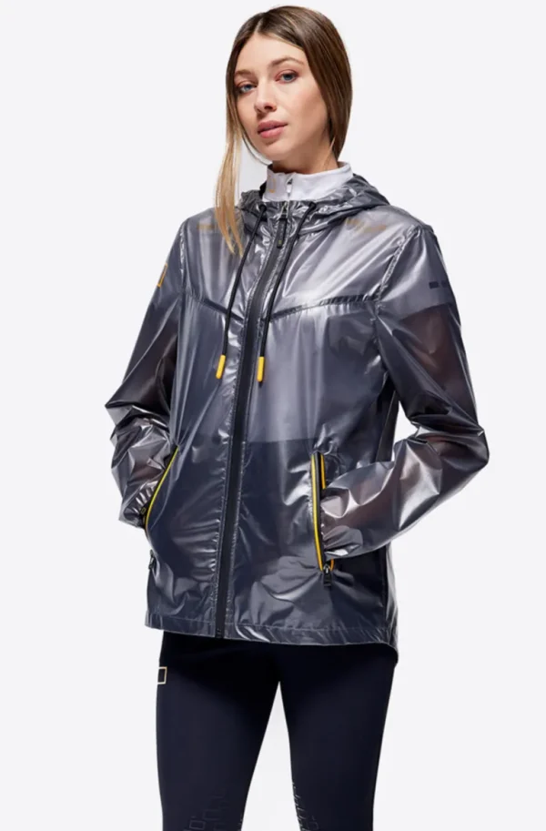 RG Waterproof Nylon Hooded Jacket - Grey