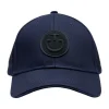 Silicone Patch Baseball Cap - Navy