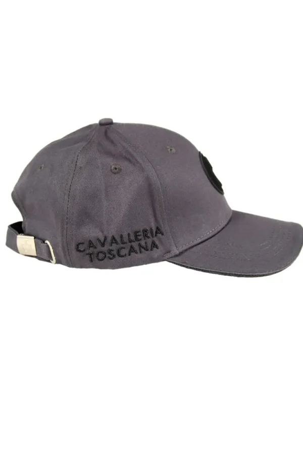 Silicone Patch Baseball Cap - Anthracite Grey