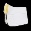 Skin Friendly Dressage Saddle Pad - White