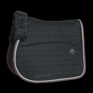 Skin Friendly Jump Saddle Pad - Black