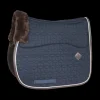 Skin Friendly Jump Saddle Pad - Navy