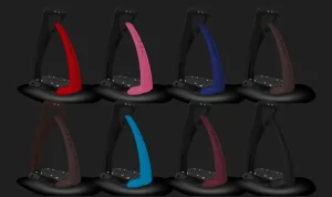 Soft'Up Pro + Stirrups - Red