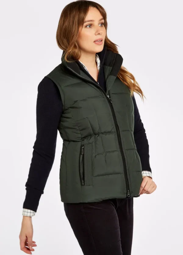 Spiddal Quilted Gilet - Spruce