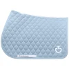 SS25 Circular Quilt Jersey Jump Pad - Blue Fog