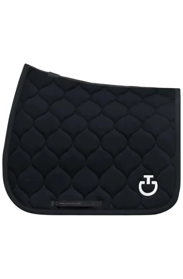 SS24 Circular Quilt Jersey Jump Pad - Black