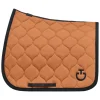 SS24 Circular Quilt Jersey Jump Pad - Camel/Black