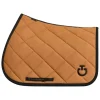 SS24 Diamond Quilted Jump Pad - Camel/Black