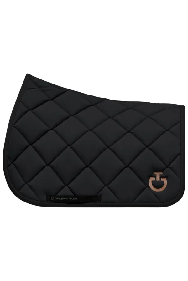 SS25 Diamond Quilted Jump Pad - Black/Toffee