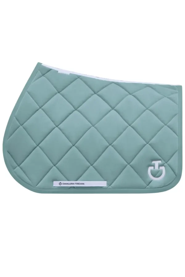 SS25 Diamond Quilted Jump Pad -  Light Teal Green