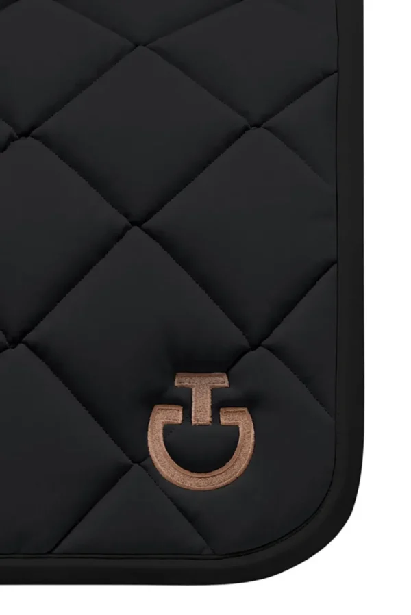 SS25 Diamond Quilted Jump Pad - Black/Toffee