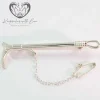 Sterling Silver Cane Stock Pin