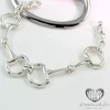 Sterling Silver Double Eggbutt Bracelet